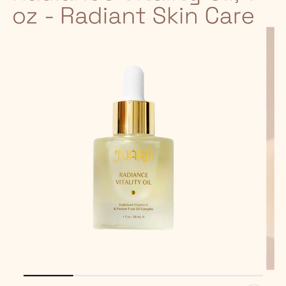 Juara Radiance Enzyme Scrub and Vitality Oil Bundle Retail $130 - Picture 6 of 6
